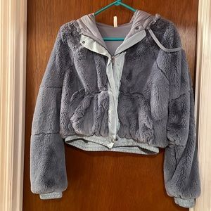 Free People ‘Love It Soft Hoodie’ in Blue